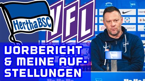 aufstellungen: teilnehmer: hertha bsc gegen vfl osnabrück|VfL Osnabrück vs Hertha BSC live score, H2H and lineups